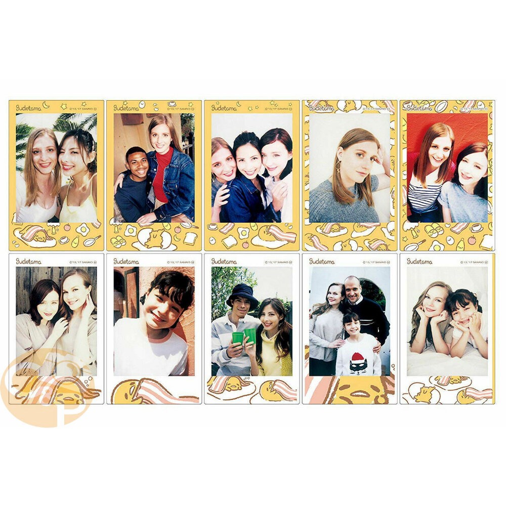 💯正品📸 FUJIFILM Instax mini 富士 拍立得 卡通  底片 蛋黃哥 gudetama 2025/1-細節圖6