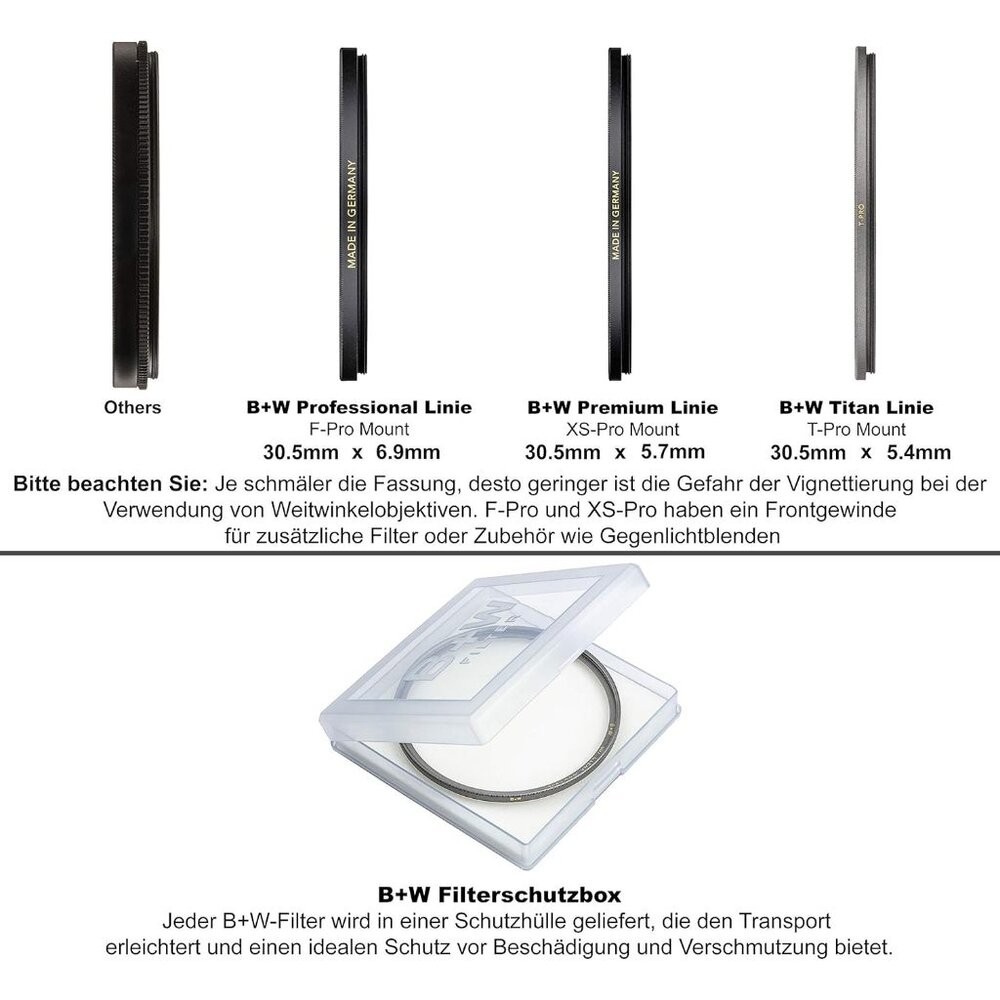 ✨B+W 德國原裝💎 T-PRO 007 77mm 超薄保護鏡 MRC nano 濾鏡 平輸 現貨✨📷-細節圖6