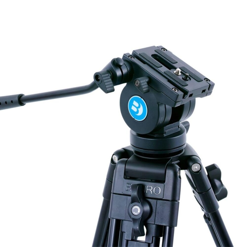 📷庫存特價出清 Benro 百諾 KH25N 雙管鎂鋁合金專業攝錄腳架套裝 連液壓雲台-細節圖5