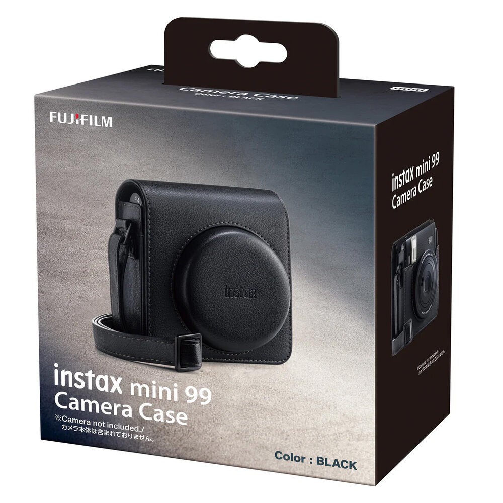 💯正品 公司貨📷現貨 FUJIFILM 富士 instax mini 99 原廠相機皮套 mini99 專用 經典黑 側-細節圖7