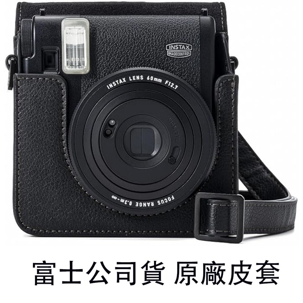 💯正品 公司貨📷現貨 FUJIFILM 富士 instax mini 99 原廠相機皮套 mini99 專用 經典黑 側-細節圖8
