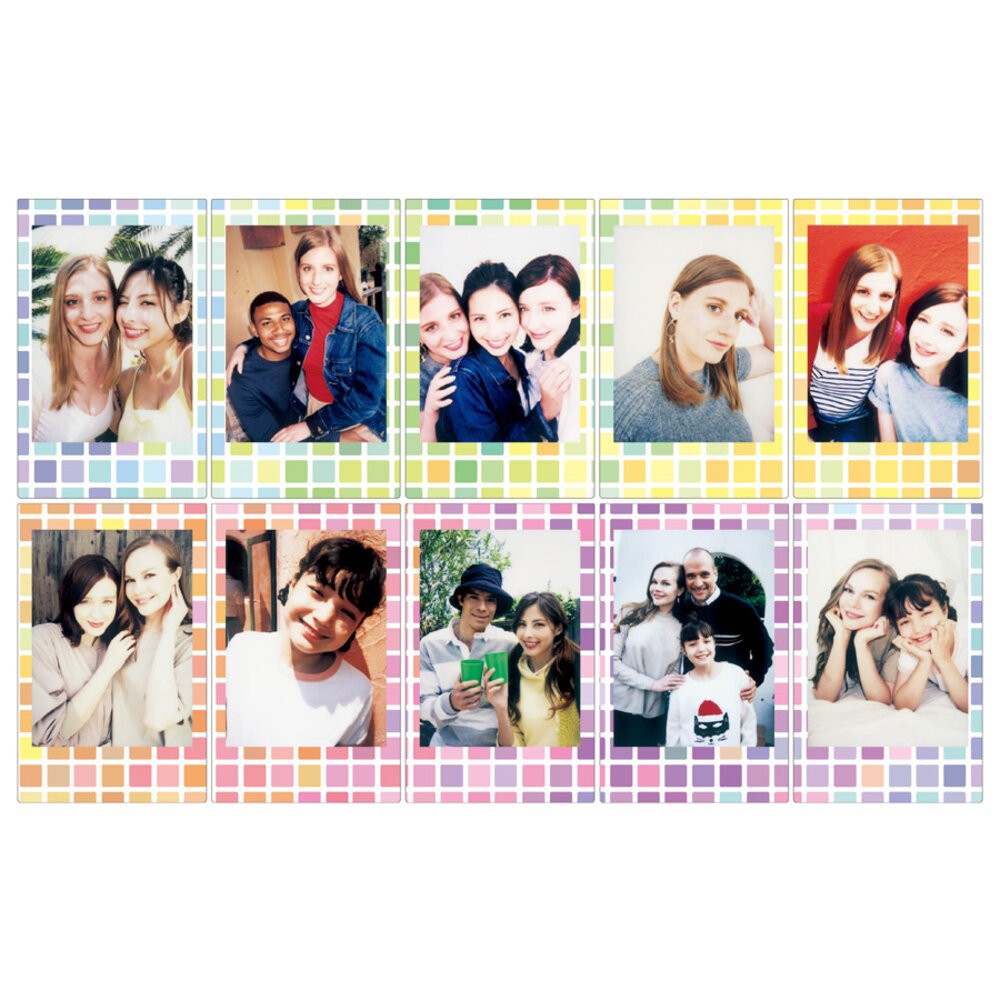 💯正品📸 FUJIFILM Instax mini 富士 拍立得 卡通 彩色 底片彩繪玻璃 Stained glass-細節圖5