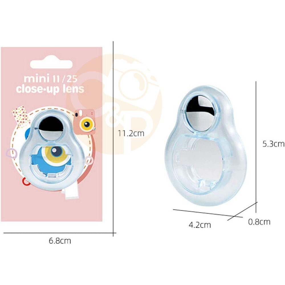 MINI11 MINI 11 25 專用 果凍 自拍鏡 近攝鏡 近拍鏡 五色-細節圖4