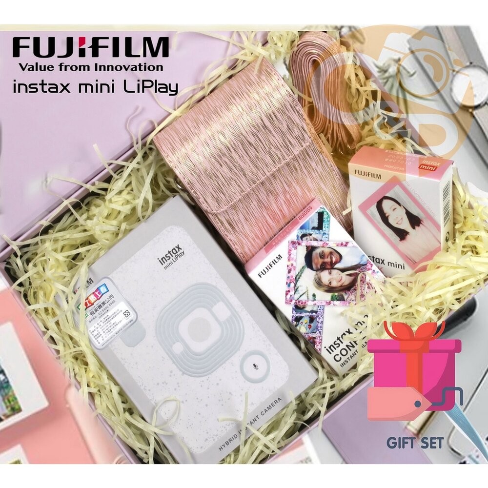 💯公司貨 正品 現貨  印相機 拍立得 相機 🏆 富士 mini Liplay  生日禮物 禮盒 evo link-細節圖2