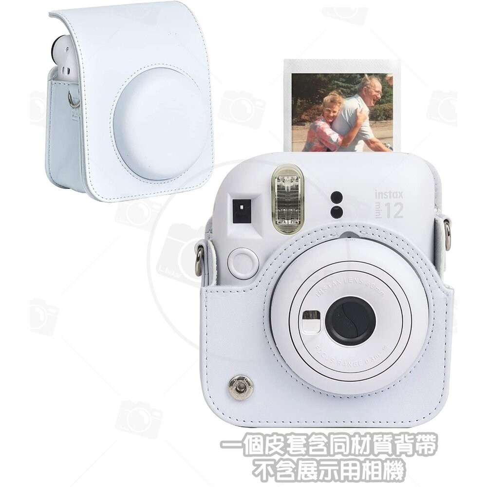 ✨富士📸 Instax Mini 13 12 11 9 8 復古皮套 附同色背帶 可連水晶殼裝📸-規格圖6