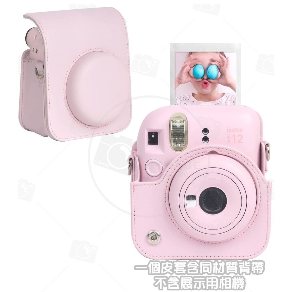 ✨富士📸 Instax Mini 13 12 11 9 8 復古皮套 附同色背帶 可連水晶殼裝📸-規格圖6