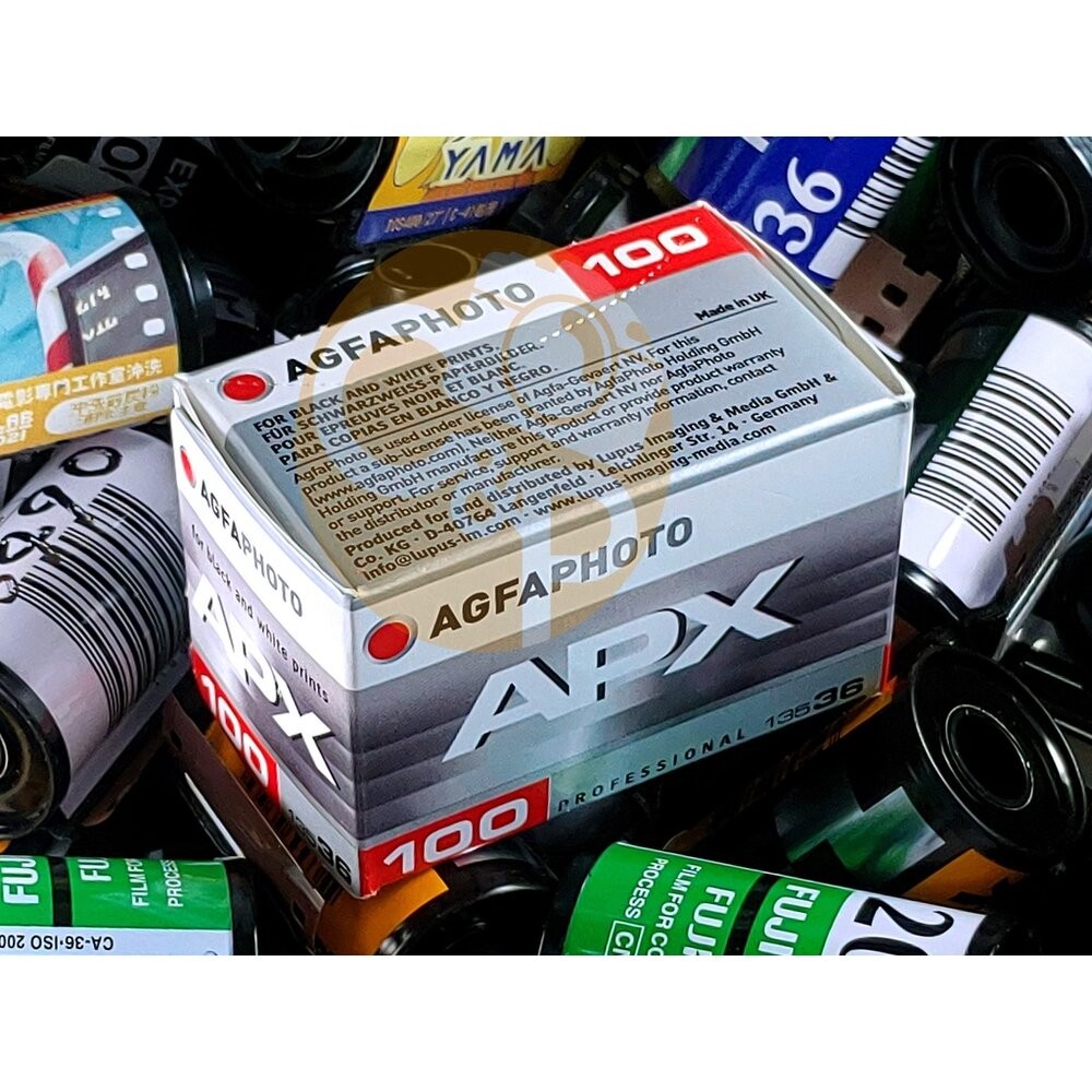 👑黑白 AGFA  APX100新效期