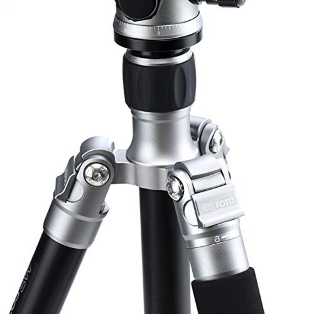 📷現貨 【MeFOTO】GlobeTrotter A2350Q2 鋁合金反折旅遊腳架組 鈦金屬色 專業高承重-細節圖3
