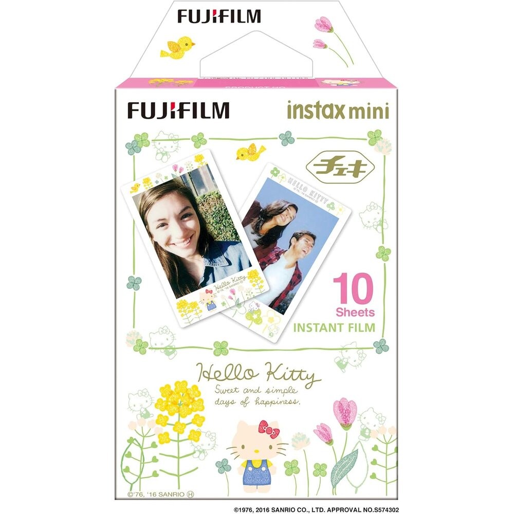 【限時購】✨富士🎞️ instax mini 拍立得底片 造型底片 凱蒂貓 黑邊 馬卡龍 花灑 正片風 5款任選📸-規格圖7