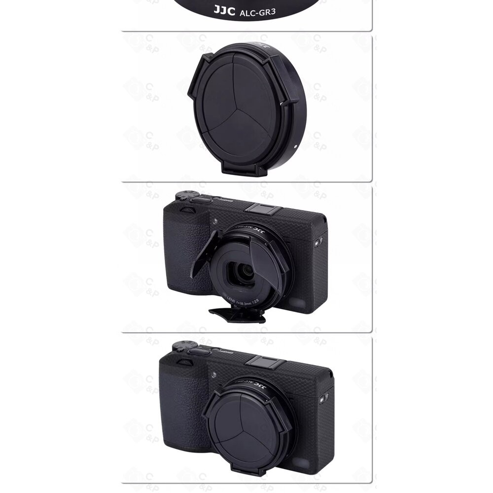 公司貨 JJC 理光 GR3X GRIII GR3x GRIIIx 自動鏡頭蓋 保護蓋 HDF 可裝JJC保護鏡-細節圖11