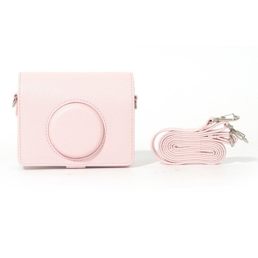 ✨富士🎞️ instax mini EVO 專屬櫻花粉相機包 復古PU皮 側背保護套 2026春季新款📸-細節圖5