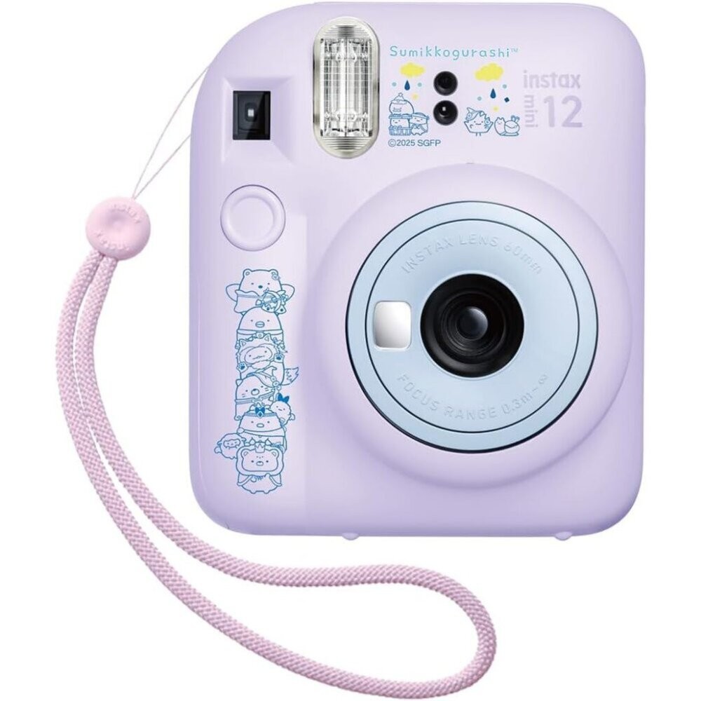 【限時購】✨富士🎞️ instax mini 12 角落生物 聯名限定套裝 丁香紫 日本原裝 一年保固 禮物📸-細節圖8