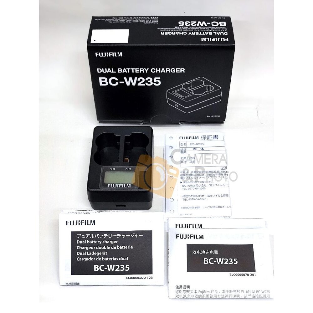 💯正品 富士 原廠 原裝 電池 BC W235 座充 雙充 XS20 X-T5 X-H2 XT5 XT4 GFX 平輸-細節圖5