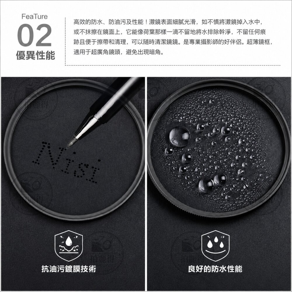 ✨耐司📸 NiSi SMC L395 UV 超薄保護鏡 95mm 長焦巨砲專用 防水抗油📸-細節圖3