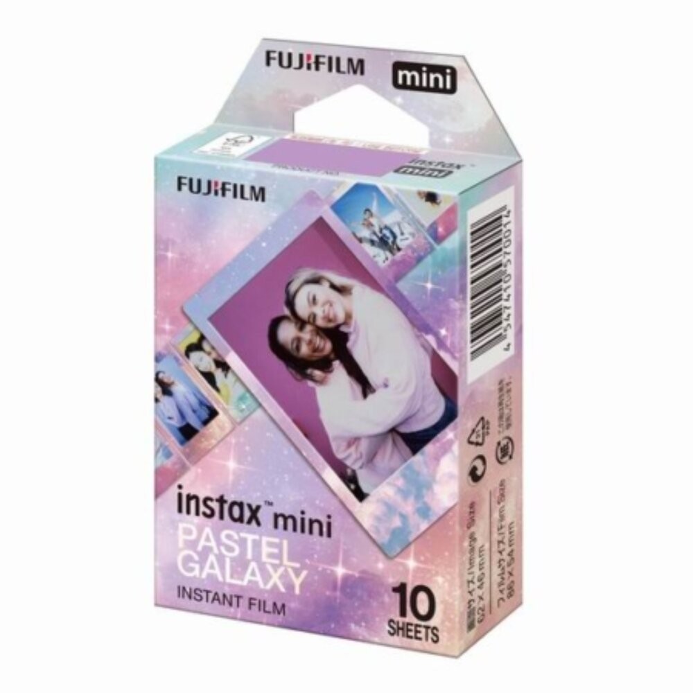 ✨富士📸 Instax Mini 粉彩 星空 拍立得 底片 10張入 漸層星空邊框 現貨📸-細節圖4