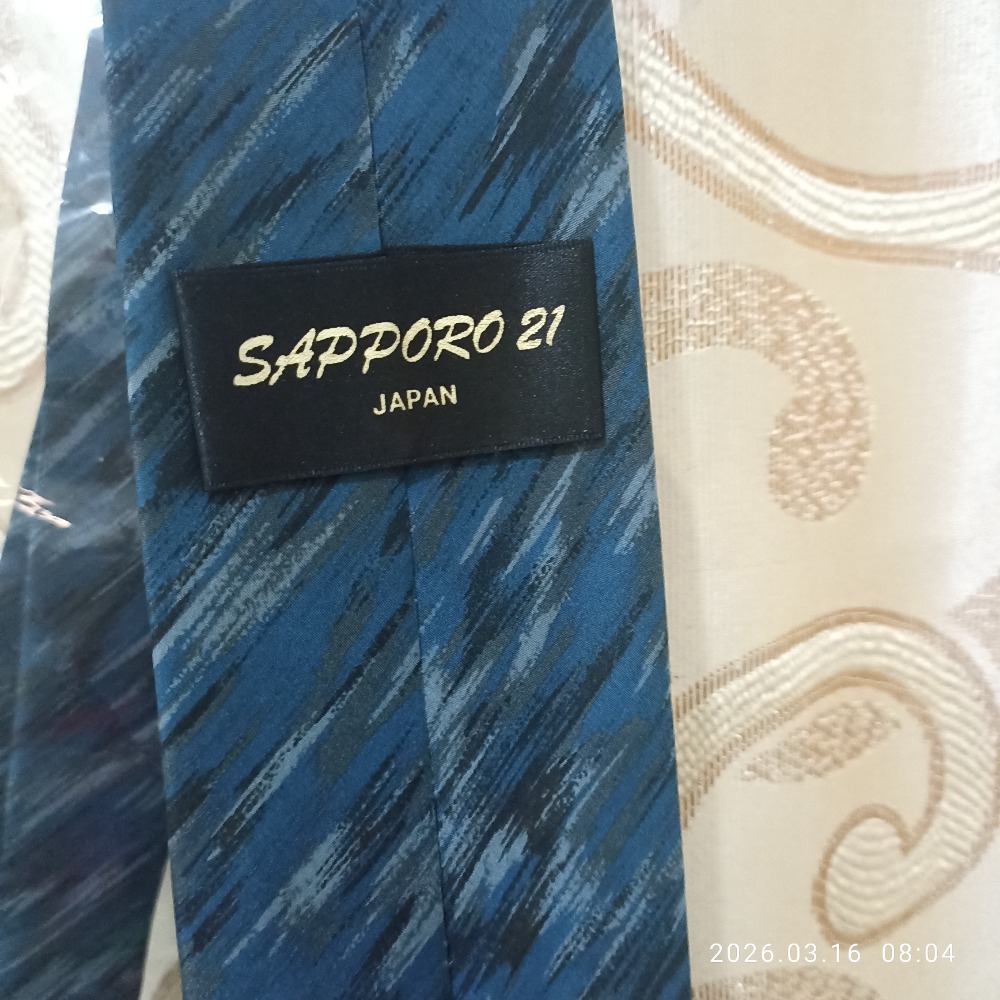 領帶 全新 SAPPORO 21(JAPAN)日本 寬8公分-細節圖3