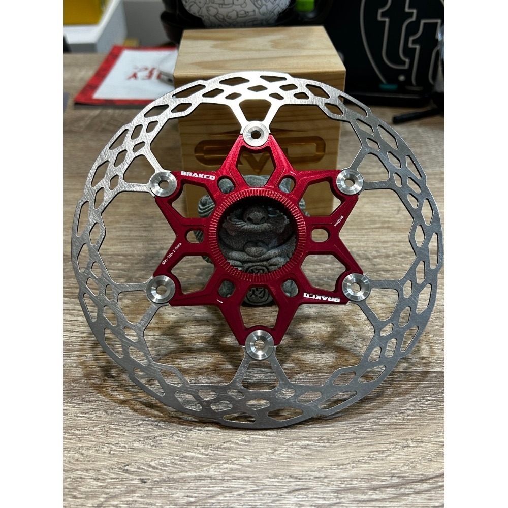 BRAKCO頂級80g高強度碟盤FRC-20SA日本宇都宮Blitzen職業車隊御用 專為公路賽車設計-進化單車-規格圖6