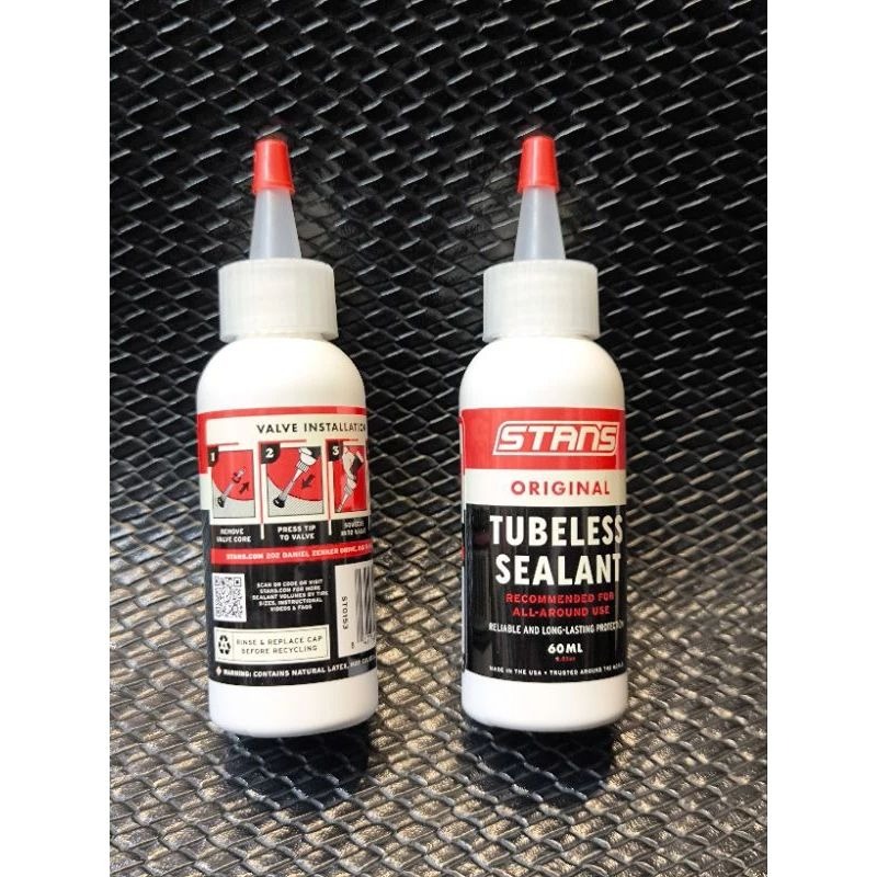 Stan＇s補胎液60ml新包裝 水溶性易清潔 無內胎 管胎 汽機車胎瞬間補胎-進化單車oneaer-細節圖2