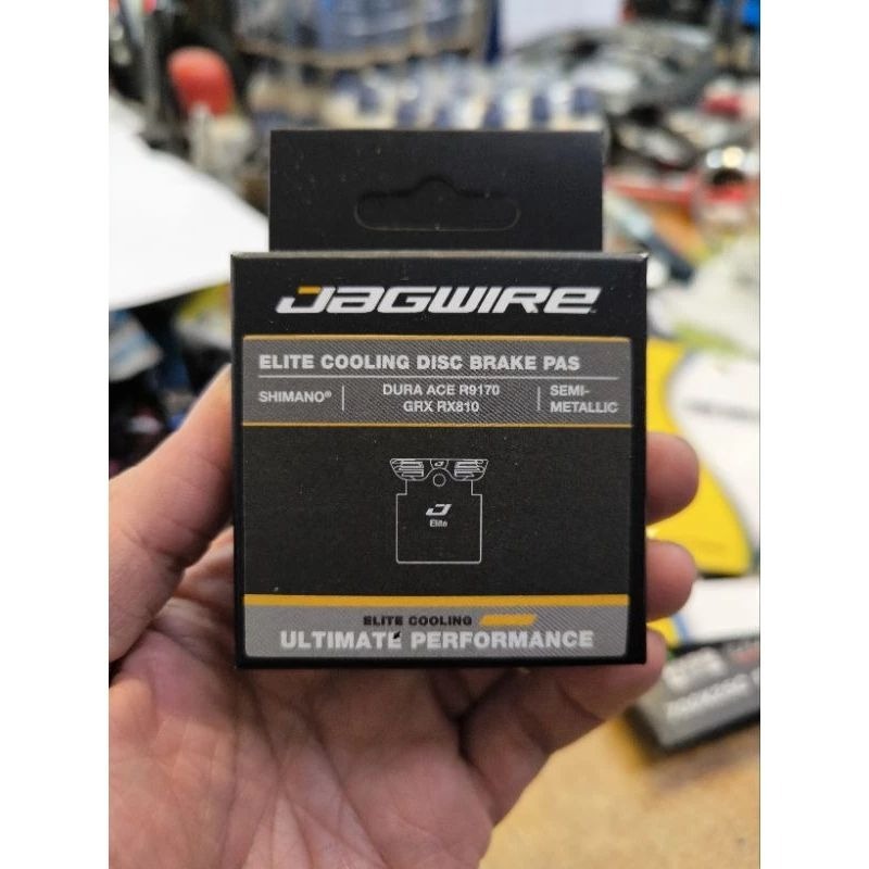 Jagwire L05a石墨烯散熱尊爵來令片DCA804比Shimano L03a L05a還好用耐磨-進化單車-細節圖2