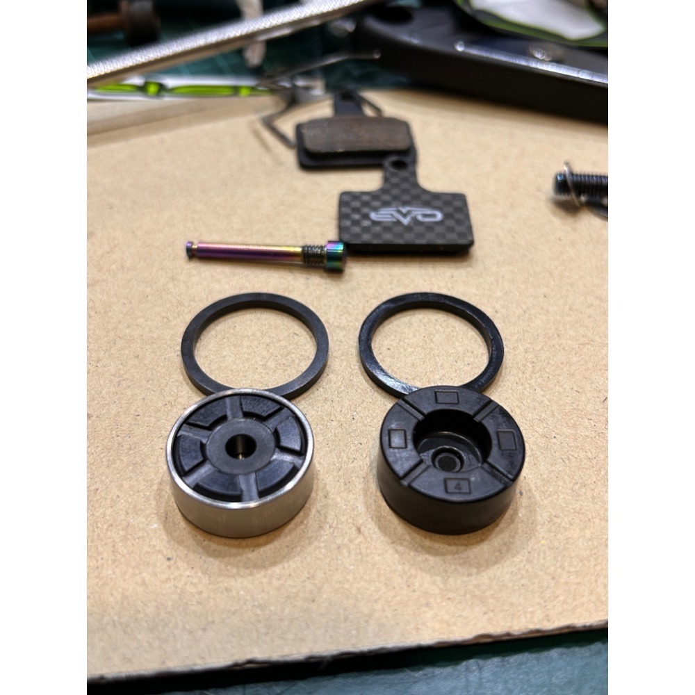Shimano公路車12速卡鉗用鈦合金活塞R9270 R8170 R7170用-進化單車-細節圖4