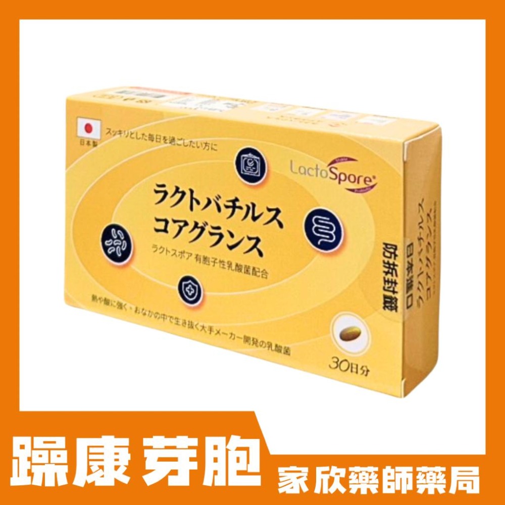 日本躁康芽胞乳酸菌（60顆/盒）-細節圖2