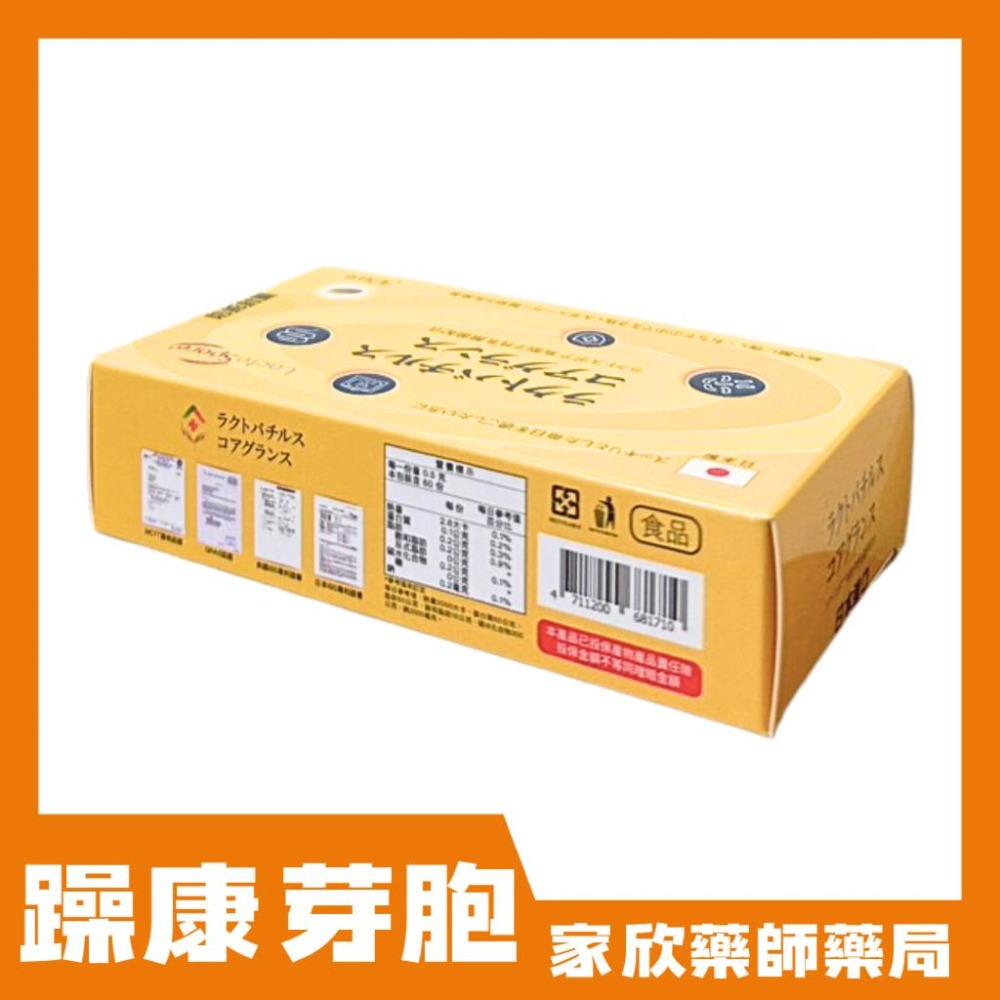 日本躁康芽胞乳酸菌（60顆/盒）-細節圖4