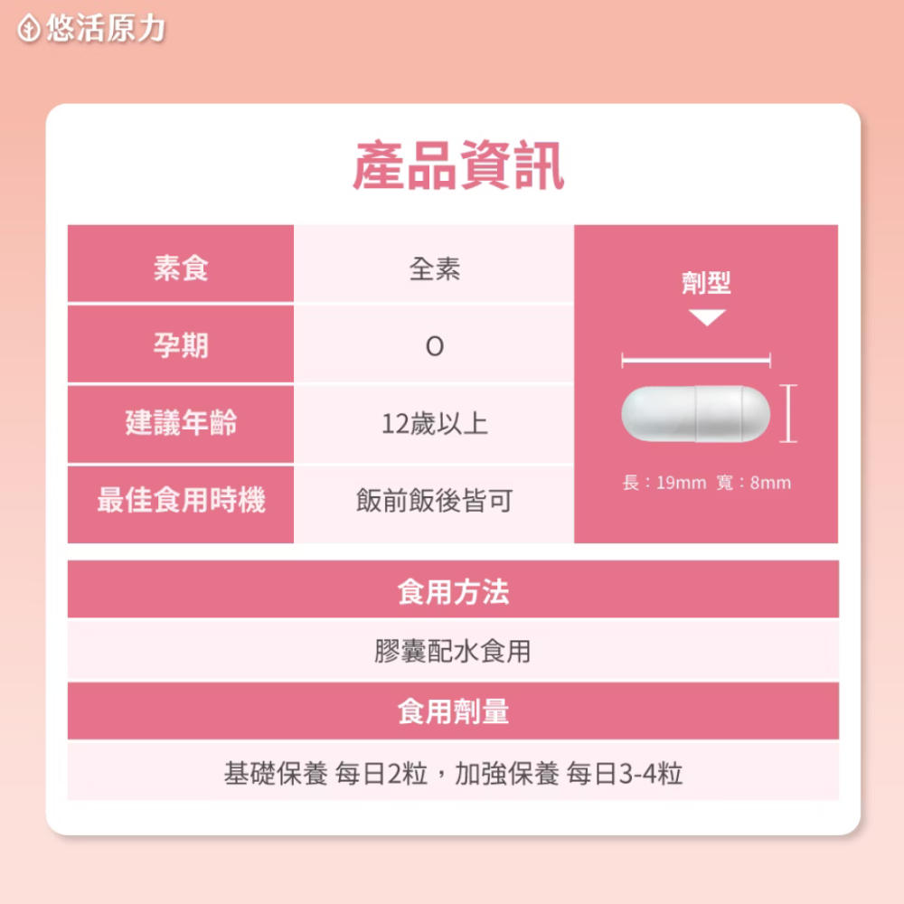 悠活原力 悠活蔓越莓私密益生菌植物膠囊(60入/瓶)-細節圖9