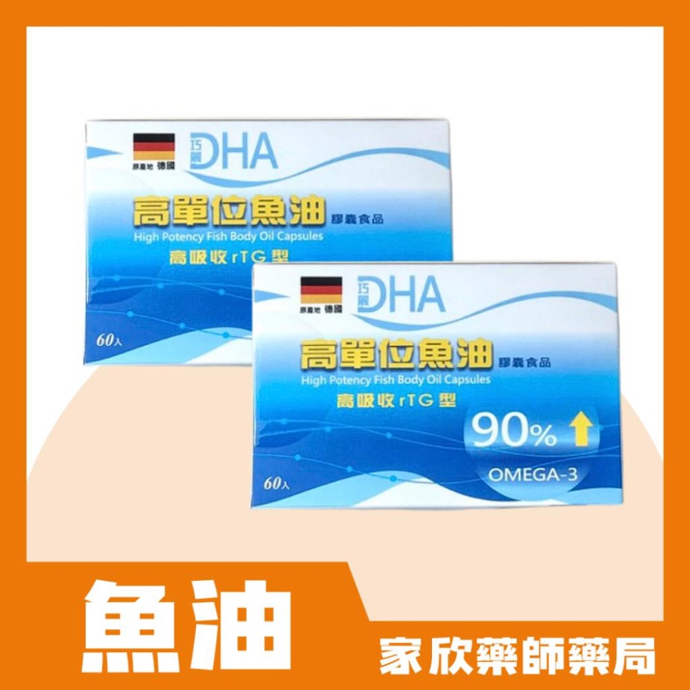 巧麗 德國高單位魚油膠囊 /三送一 （高吸收rTG型）-細節圖3