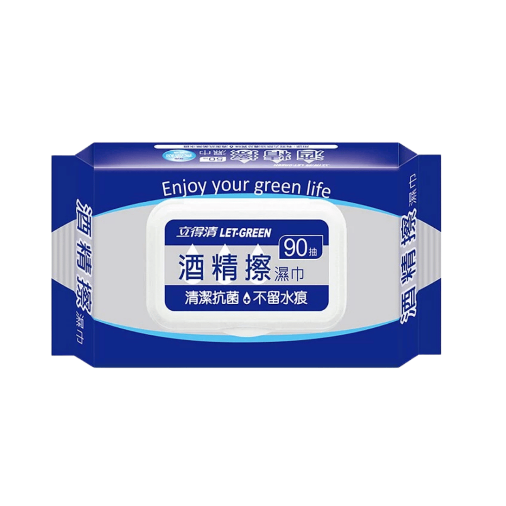 酒精擦濕紙巾 清潔抗菌 擦拭無水痕-食品級酒精(90抽/包）-細節圖3