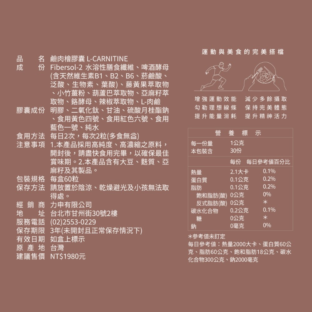 鹼肉檜膠囊(60粒/盒) 加速代謝 甜食剋星 雕塑曲線-細節圖3