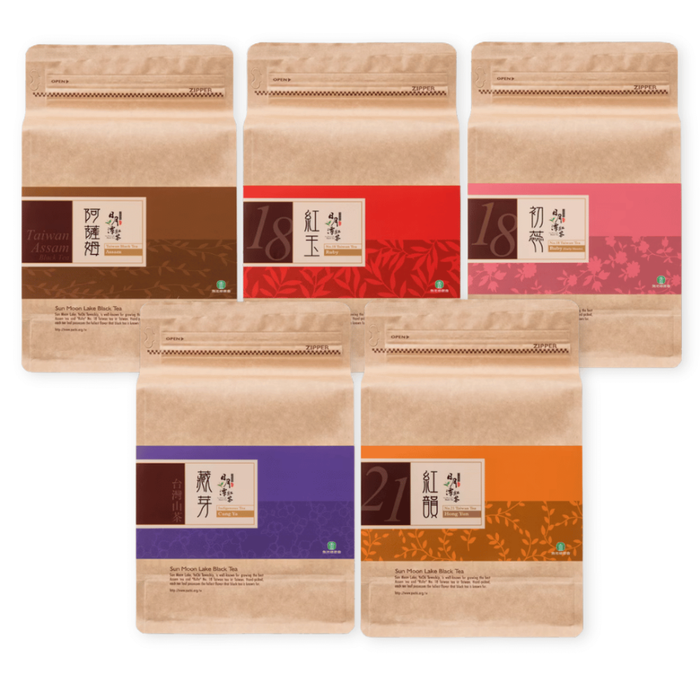 魚池鄉農會 日月潭紅茶樂活包 紅玉/初蕊/阿薩姆150g 藏芽/紅韻100g-細節圖2