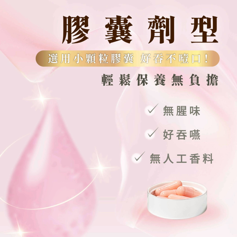 力森生醫 水光寶盒 膠原蛋白 60粒/瓶（近效）-細節圖3