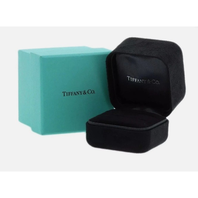 Tiffany & Co. Tiffany 蒂芙尼Paper Flowers系列花型鉑金鑽戒0.48克拉-細節圖5
