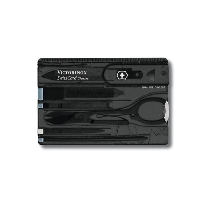 Victorinox 瑞士維氏///10用瑞士卡///透黑【二手/近全新】-細節圖3