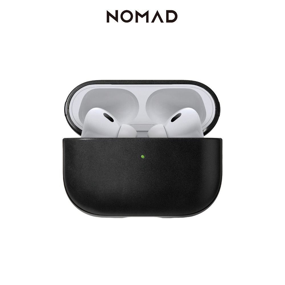 AIR PODS 2 第二代+美國NOMAD黑色真皮保護殼【二手/狀況良好】-細節圖3