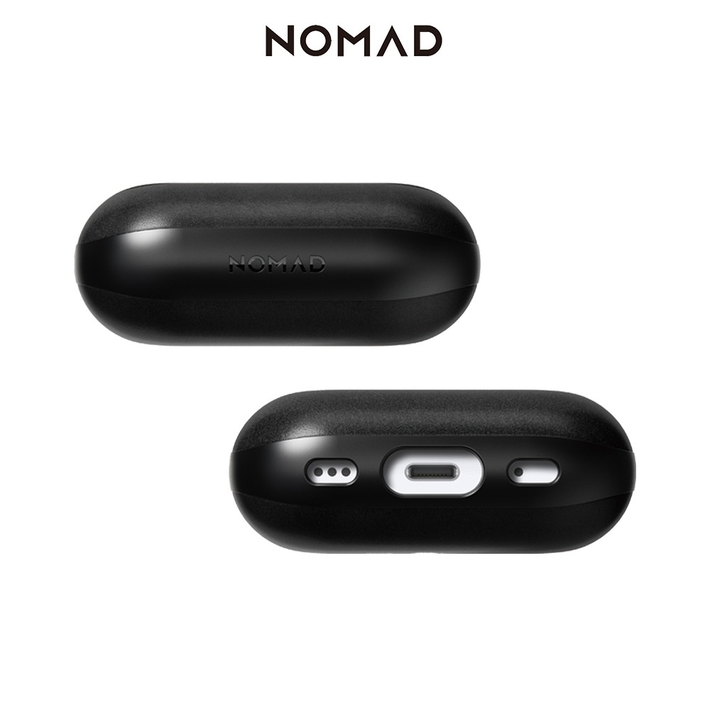 AIR PODS 2 第二代+美國NOMAD黑色真皮保護殼【二手/狀況良好】-細節圖5