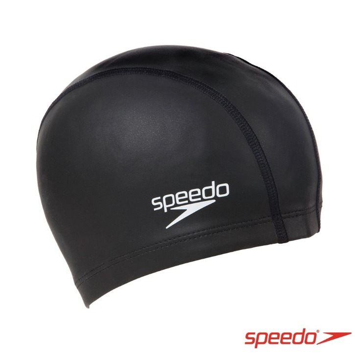SPEEDO///成人合成泳帽/// Ultra Pace/// 黑色【全新/僅拆包裝】-細節圖3