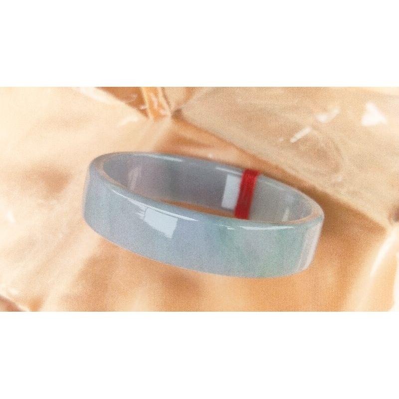 膠感起光粉紫飄蘋果綠春彩玉鐲 手鐲-內徑約53.6mm__A088019-湧翠坊天然老坑A貨緬甸翡翠手鐲-附證書-細節圖5
