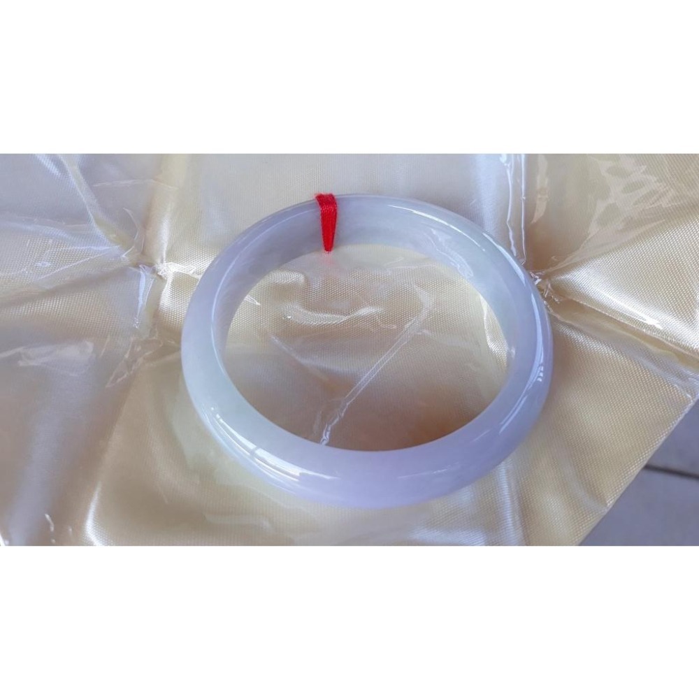 高水頭玉質細膩艷紫羅蘭帶陽綠春彩翡翠玉鐲手鐲-內徑約56.2mm-A099001-天然老坑A貨緬甸翡翠-附證書-細節圖5