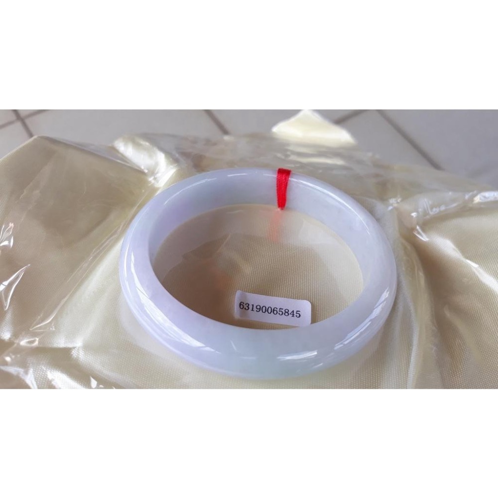 高水頭玉質細膩艷紫羅蘭帶陽綠春彩翡翠玉鐲手鐲-內徑約56.2mm-A099001-天然老坑A貨緬甸翡翠-附證書-細節圖7
