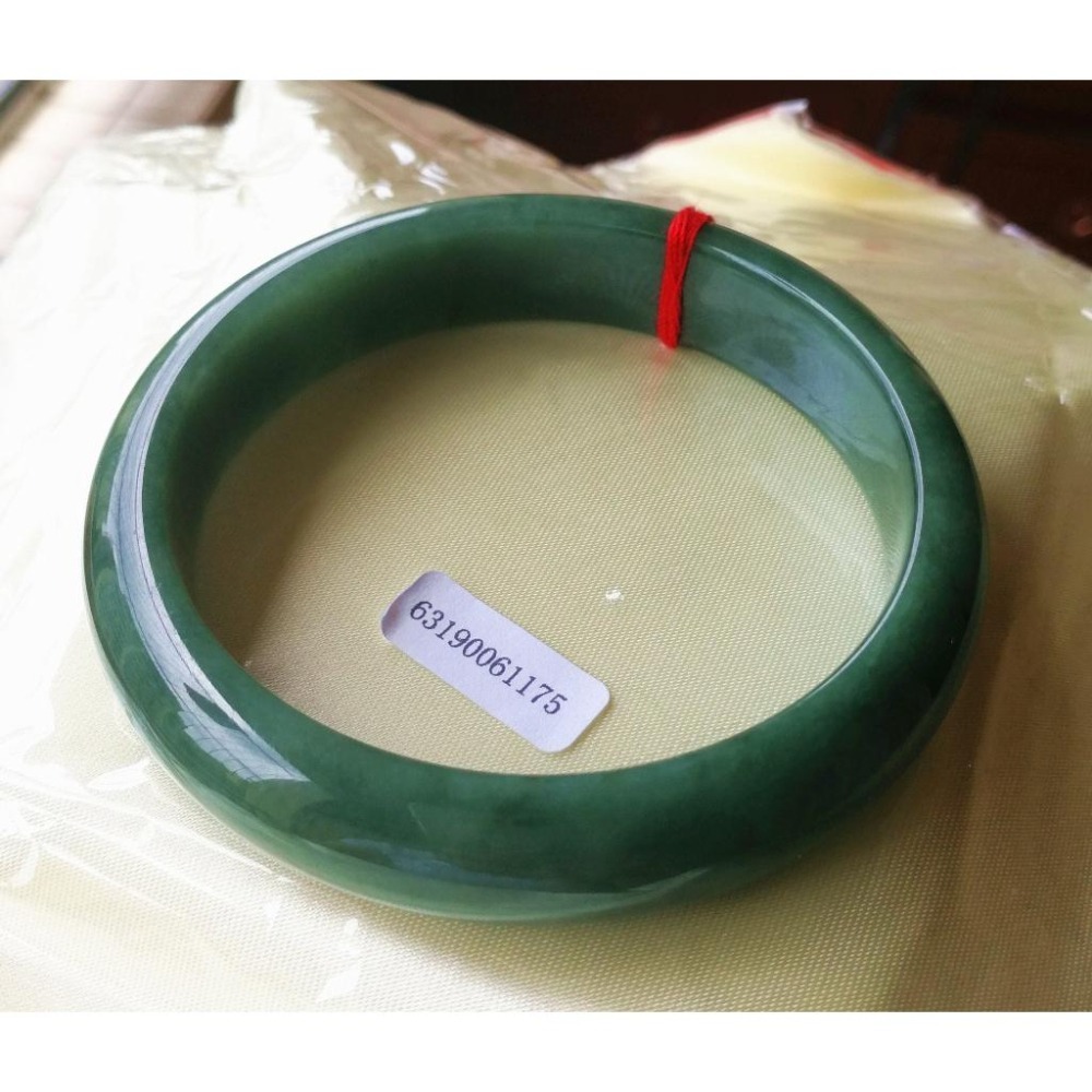 滿綠辣綠淺藍水玉鐲手鐲-內徑約58.5mm__A029003-湧翠坊天然老坑A貨 緬甸翡翠 -附證書-細節圖3