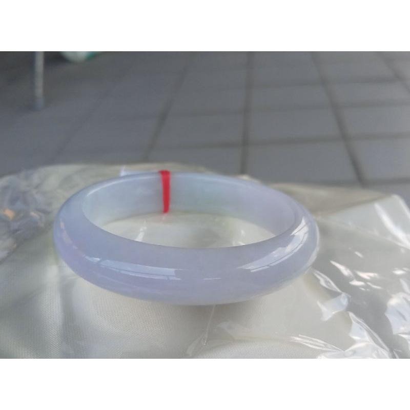 紫羅蘭秀氣翡翠 玉鐲 手鐲-內徑約55.6mm__A033008-湧翠坊天然老坑A貨緬甸翡翠手鐲-附證書-細節圖6