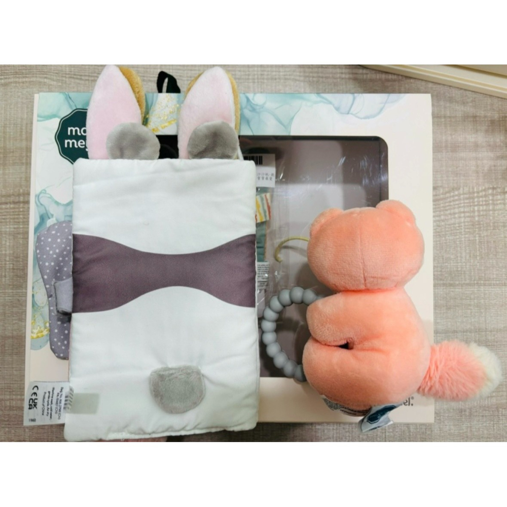 Mary meyer 布書 手搖鈴 禮盒-細節圖2