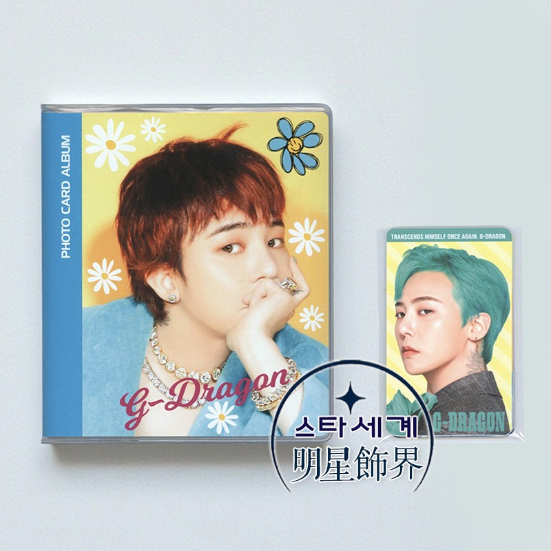韓國代購 BIGBANG G-Dragon 權志龍 GD 56張小卡應援卡留言卡 BIG BANG-規格圖2