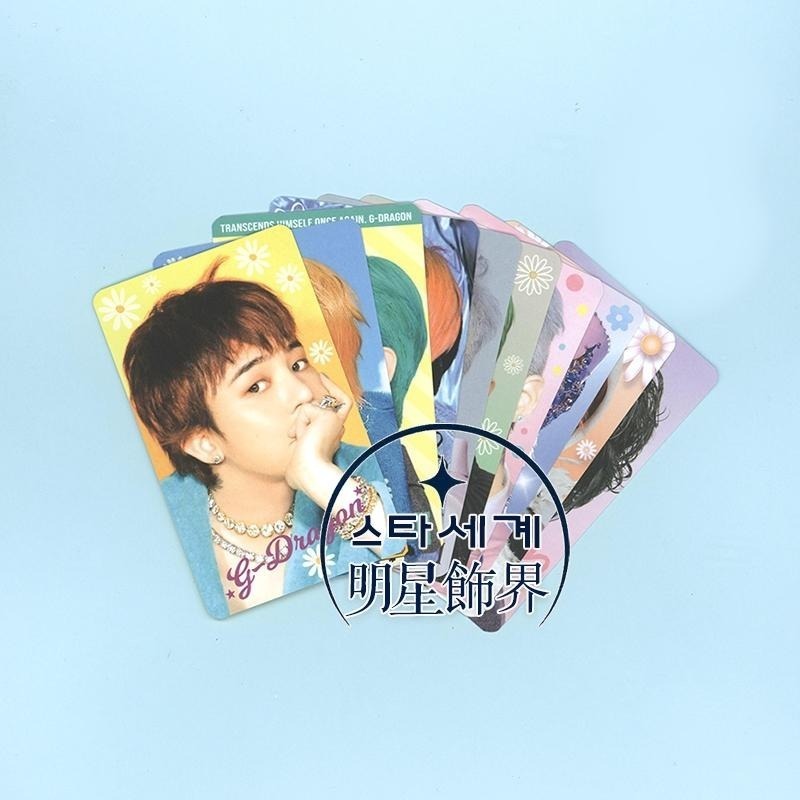 韓國代購 BIGBANG G-Dragon 權志龍 GD 小卡收納冊收集冊+10張雙面小卡 BIG BANG-細節圖3