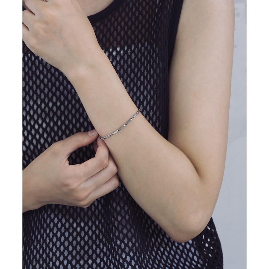 韓國代購 ASMAMA正品 TOMORROW X TOGETHER TXT BEOMGYU 崔杋圭 同款切面鈦鋼手鍊-細節圖4