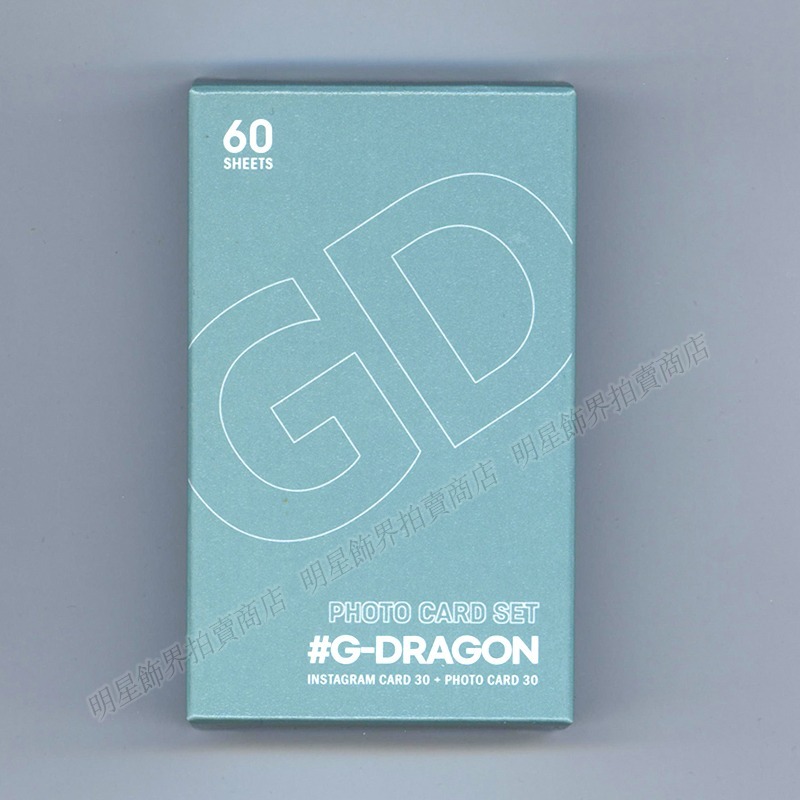 韓國代購 BIG BANG G-Dragon 權志龍 GD IG小卡30張+照片小卡30張 BIGBANG-細節圖3