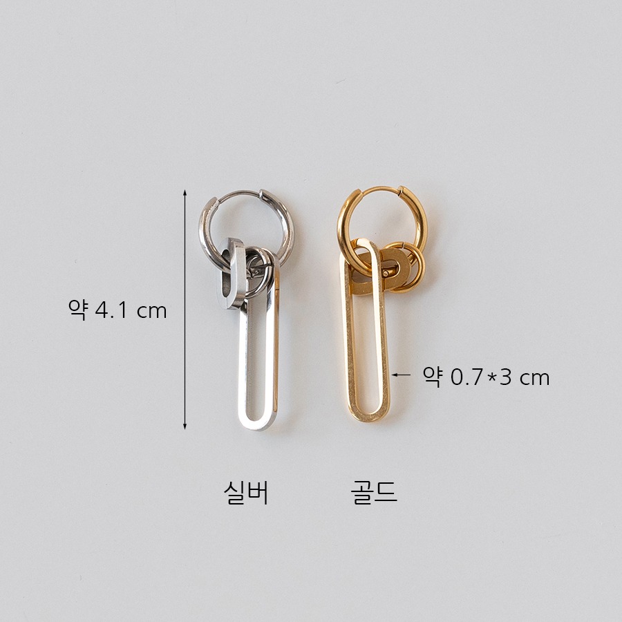 韓國代購ASMAMA正品 TOMORROW X TOGETHER TXT BEOMGYU 崔杋圭同款幾何組合耳環-細節圖10