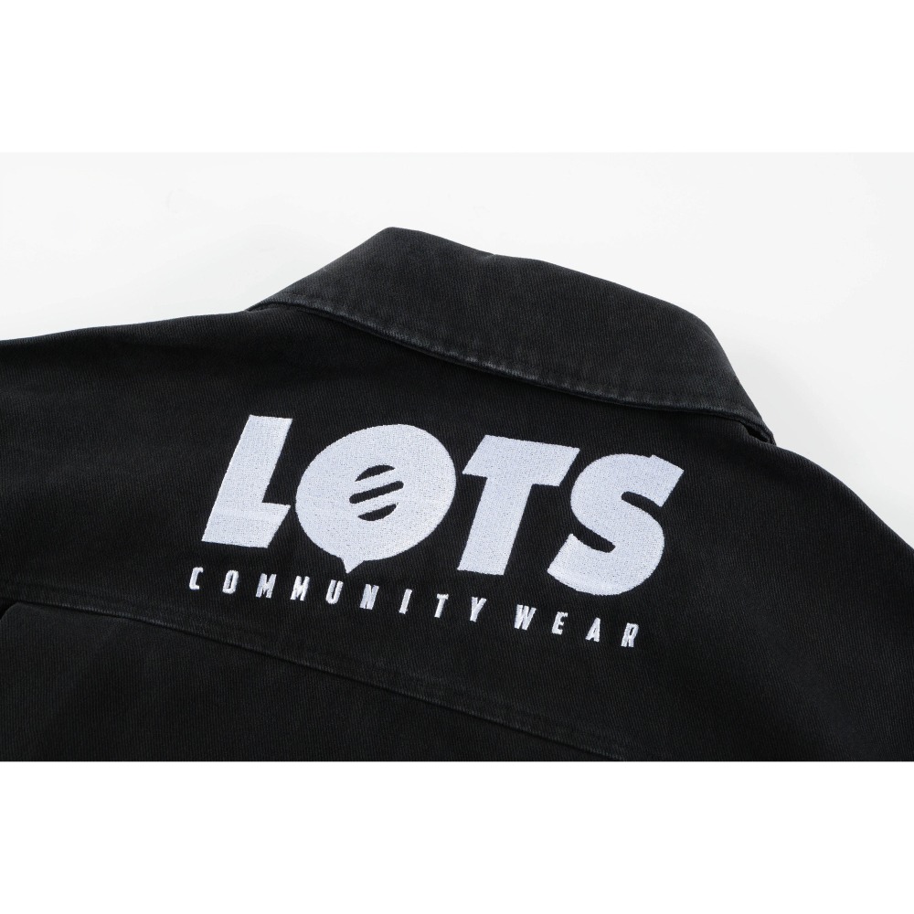 LOTSSUPPLYCO.復古工裝黑夾克-細節圖4