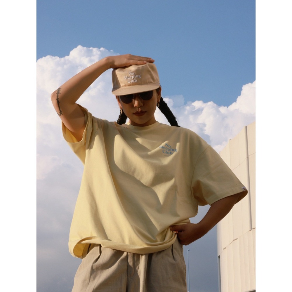 LOTSSUPPLYCO.No sleeping club(短袖,黃)-細節圖3